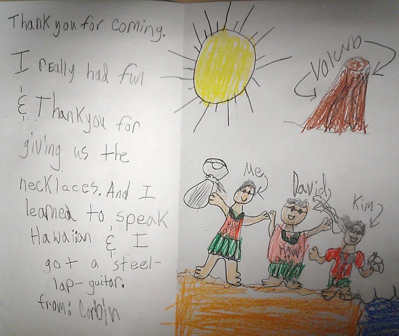 Letter from Monroe Elementary School student, Des Moines, IA