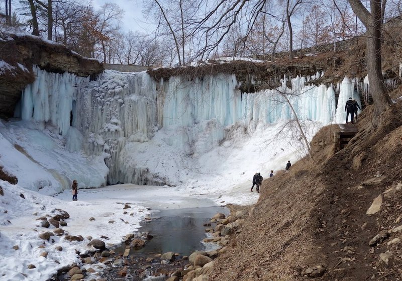 Minnehaha Falls, March 2013