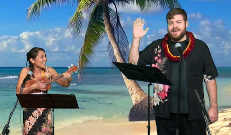 Kim Sueoka and Andrew Kane