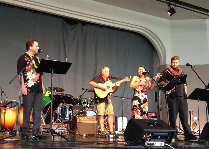 Adieu Summer Concert, September 2013 (Shahzore Shah, David Burk, Kim Sueoka, Andrew Kane)