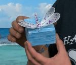 A dragonfly box made by one of the kids