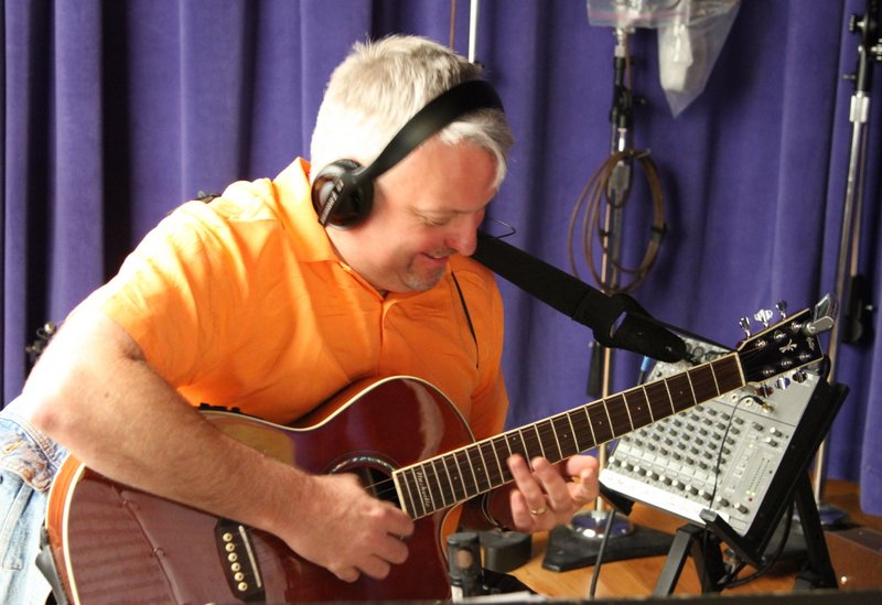 David Burk at Wild Sound Studio, 2012